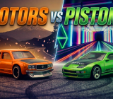 Official poster for Rotors vs Pistons!