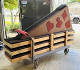 Cart to carry our mobile track