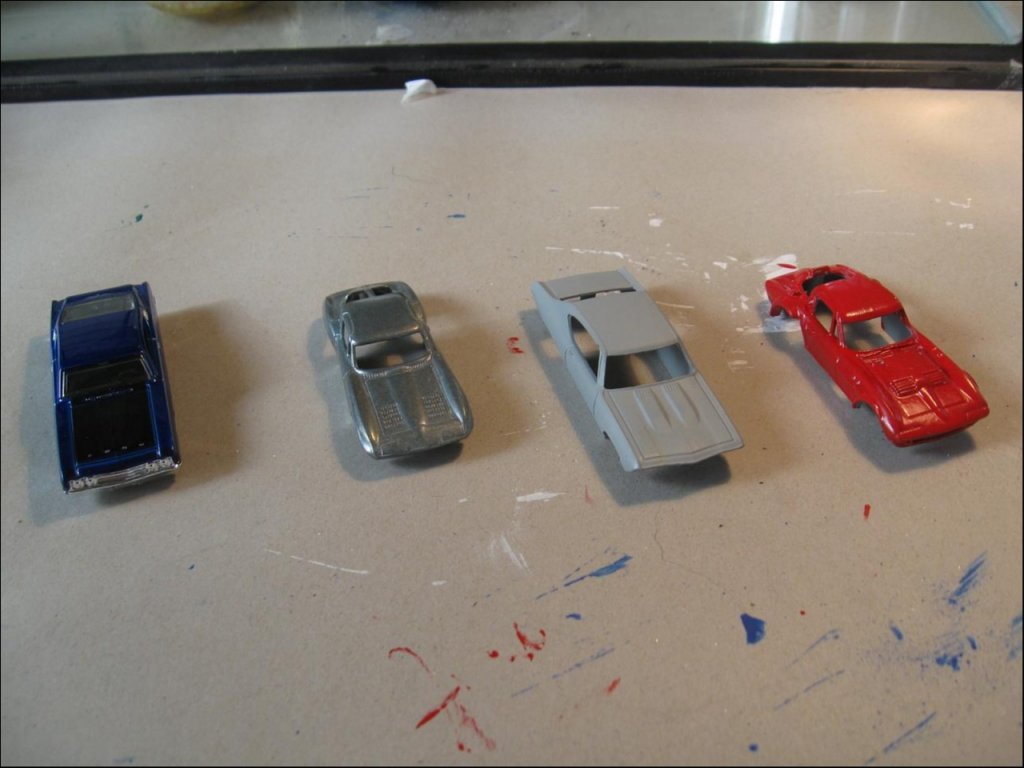 How to custom paint Hot Wheels diecast cars - Redline Derby Racing
