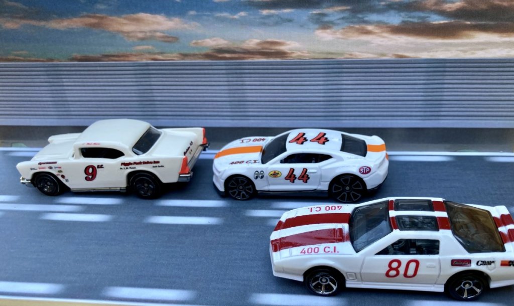 Going to get a couple ready for that NASCAR any generation race ...